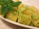 Mezze maniche con crema di zucchine