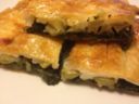 Torta rustica con crescenza e zucchine