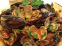 Zuppa piccante di arselle e cozze