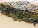 Torta di piselli e spinaci