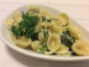 Orecchiette con cime di rapa e burrata