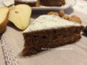 Torta cioccolato e pere