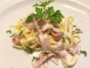 Tagliolini prosciutto e mascarpone