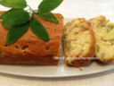 Plumcake salato con prosciutto e olive