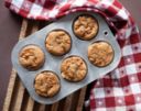 Muffin con mele e olio d’oliva