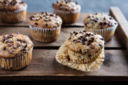 Muffin alla banana e cioccolato