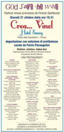 God Save The Wine 21 ottobre al Savoy con Pierangelini, ecco come partecipare