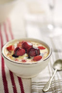 Crema di Ricotta con Fragole