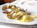 Ravioli di rombo con vongole veraci