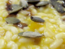 Risotto con la zucca e i suoi semi