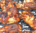 Pollo piccante al barbecue