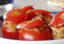 Pomodori farciti con mousse di pollo