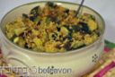 Cous Cous speziato con Zucchine trifolate al Forno
