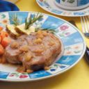 Ricette carne: braciole di vitello con ananas amarene e mandorle