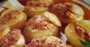 Ricetta delle cipolle ripiene di insalata di riso “contadina”