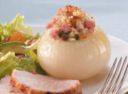 Ricette verdure: cipolle bianche alle melanzane
