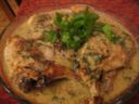 Ricette secondi: coniglio in salsa curry alla panna