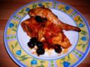 Ricette carne: coniglio con olive e noci