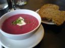 Ricette zuppe: crema di barbabietole rosse