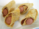 Ricetta snack: la crepes hot-dog