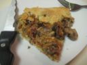 Ricette Bimby: la crostata di funghi e crema al formaggio