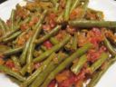Ricette verdure: fagiolini con il pomodoro