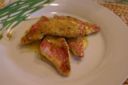 Ricette pesce: filetti di triglia alle clementine
