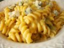 Ricette primi: fusilli con zucca e provola