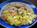 Ricetta per la terrina di gamberetti e uova sode