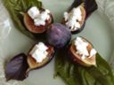 Contorni: insalata di fichi e feta