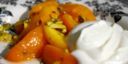 Ricette frutta: insalata di albicocche con ricottine