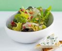 Ricetta insalata con lamponi e caprino