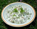 Ricette contorni: insalata di patate alla menta