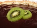 Ricette dolci: kiwi con crema di cioccolato