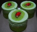 Ricette Festa della Mamma: mousse verde prato fiorito