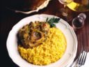 Cucina lombarda: ossobuco alla milanese con risotto