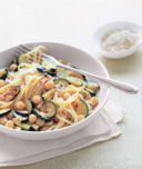 Ricette pasta: pipe con ceci e zucchine