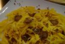 Ricette pasta: linguine gialle al tartufo