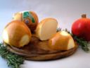 Primi piatti: pasta con scamorza e pancetta