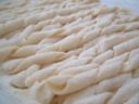 Pasta con salsiccia e panna col sesamo, le “busiate alla Sandro”