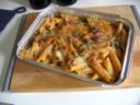Ricette pasta: al gratin con funghi ricotta e prosciutto crudo