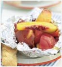 Ricette frutta: pesche al cartoccio