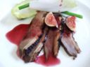 Secondi piatti: petto d’anatra in salsa di fichi