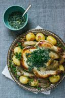 Ricette secondi: pollo con patate e piselli