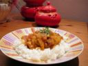 Ricetta del curry di pollo e mele