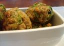 Contorni: polpette di broccoli e formaggio