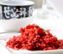Ricette ipocaloriche: risotto rosa con barbabietola