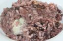 Ricetta risotto con radicchio scamorza e tacchino