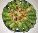 Secondi piatti: rotoli di lattuga ripieni di tacchino