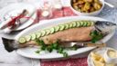 Ricette pesce Natale: salmone in bella vista